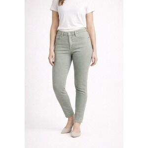 Buffalo David Bitton Havana Women's 8/29 High Rise Ankle Skinny Jeans Green